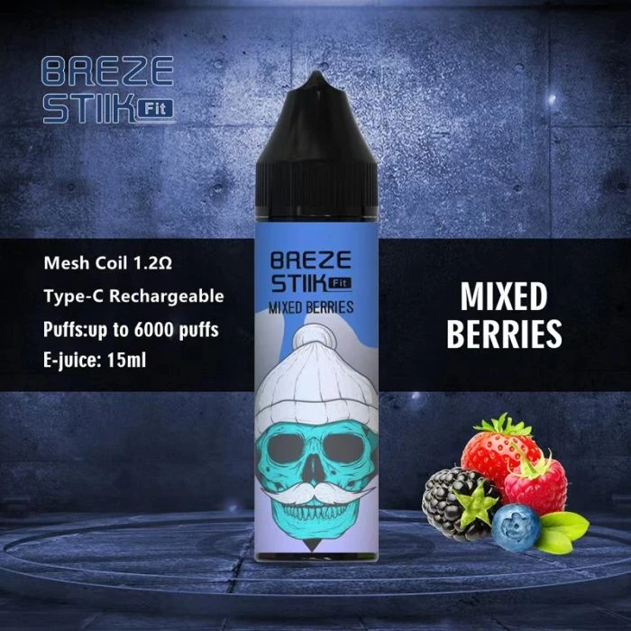 Breze Stiik FIT 6000 Puffs Disposable Vape price